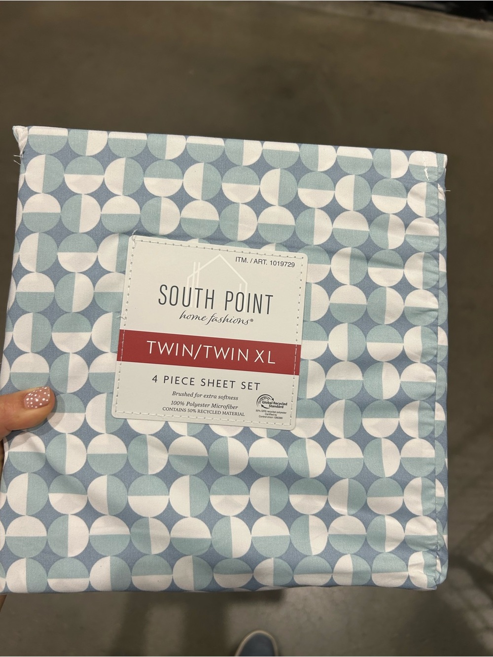 NWT South Point Twin/Twin XL 4-Piece Sheet Set